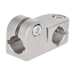 Stainless Steel-T-angle connector clamps 191-B15-B15-2-NI