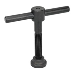 Tommy screws, with fixed bar 6304-M16-90-F