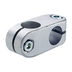 Two-way connector clamps, Aluminium 131-B10-B10-2-SW