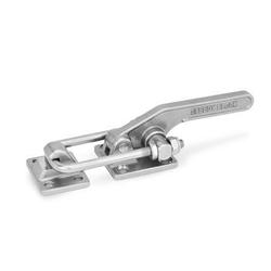 Stainless Steel-Latch type toggle clamps, heavy duty type (GN 852)