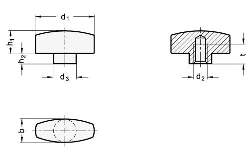 Stainless Steel-Wing nuts