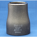 Butt Weld Type Pipe Fitting, Steel Pipe, Reducer (Concentric / Eccentric), Black Tube JIS-R(E)-FSGP-2BX1B