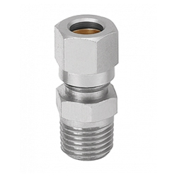 Tapered Thread Straight Male Stud