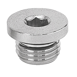 Parallel Hexagonal Male Plug with Seal - A7 J