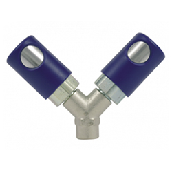 Parallel Female Thread Twin Coupler, IRC Type