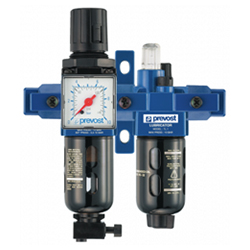 ALTO 1 - 2-piece Set - Filter Regulator-Lubricator (Gauge Included) with Wall Bracket and Quick Connections