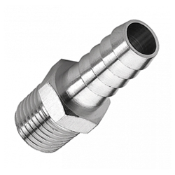 Tapered Male Thread, Hose Tail, JPC Series