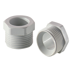 Cable glands / General Accessories, Pressure screws DZP, polyamide, light grey, for half cable glands