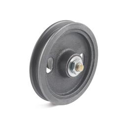 Cast iron door roller, roller bearing 318-160