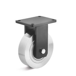 Fixed Castors with all-steel wheel