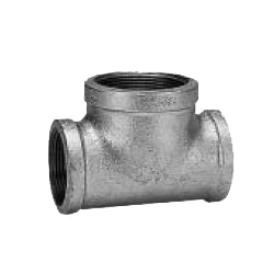 CK Fittings - Screw-in Type Malleable Cast Iron Pipe Fitting - T with Different Diameters (Those with Large Branch Diameter and Different Ventilation) BRT-50X32X65-W