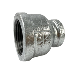 CK Fittings - Screw-in Type Malleable Cast Iron Pipe Fitting - Socket with Different Diameters with Band BRS-50X20-W