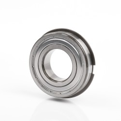 Deep groove ball bearings / single row / outer ring with circlip / 2Z / 2Z / NR / 6204 2ZNR / 2ZNR / ZEN