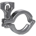 Joint for Sanitary Piping - Heavy Single Bet Clamp 3A Standards -