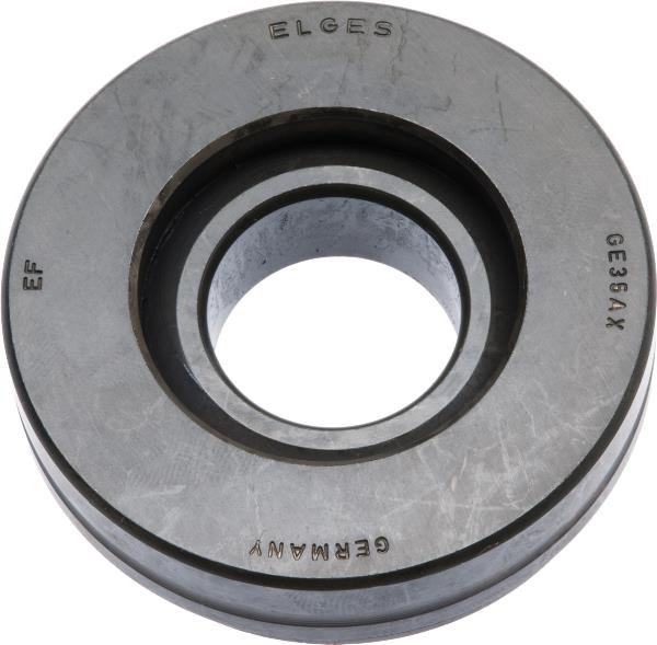 ELGES Axial Spherical Plain Bearings Requiring Maintenance, Steel / Steel, Open