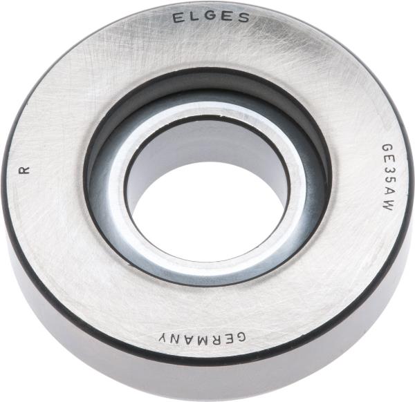 ELGES Maintenance-Free Axial Spherical Plain Bearing, Hard Chrome / ELGOGLIDE, Open