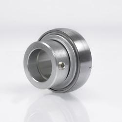 Radial insert ball bearings / single row / mounting method selectable / outer ring selectable / inner ring selectable / material selectable / SNR CUS204