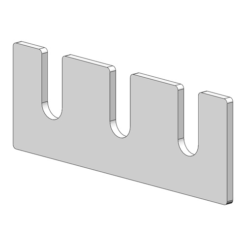 Square Shims Slotted and Round Holes from MISUMI MISUMI