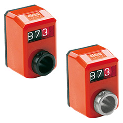 DD50 - Digital position indicators -direct drive 3-digit counter technopolymer CE.90653-C1