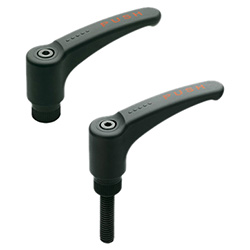 ERS. - Safety adjustable handles -Push action technopolymer