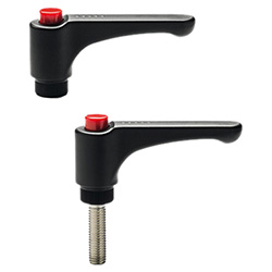 ERW. - Adjustable handles -Flat lever technopolymer