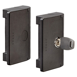 ESC - Door lock handles -with or without built-in lock technopolymer