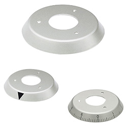 F.N - F.K - F.GS - Flanges for graduations -for IZN.380 control knobs