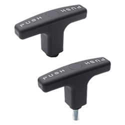 L.652-S - Safety T-Handles -Technopolymer push action