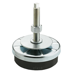 LW.A - Vibration-damping levelling elements -Steel base and stem