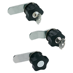 VC.308 - VC.309 - Lever latches -Technopolymer knob with lock 68125
