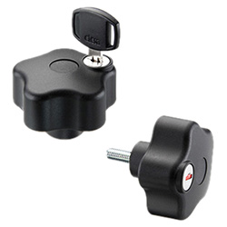 VLSK - Safety lobe knobs -Technopolymer with lock