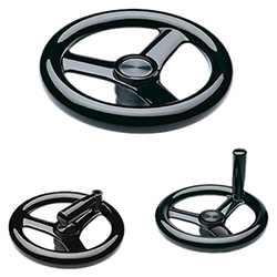 VR.FP - Spoked handwheels -Duroplast solid hub