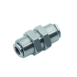 STX Series Stainless Steel Push-In Fittings - Bulkhead Union Type