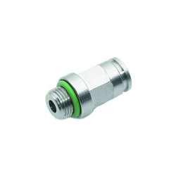 IPSO-FKM-Push-In Fittings, Straight Male Adaptor (Parallel)