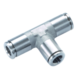 STX Series Stainless Steel Push-In Fittings - T-Connector Type