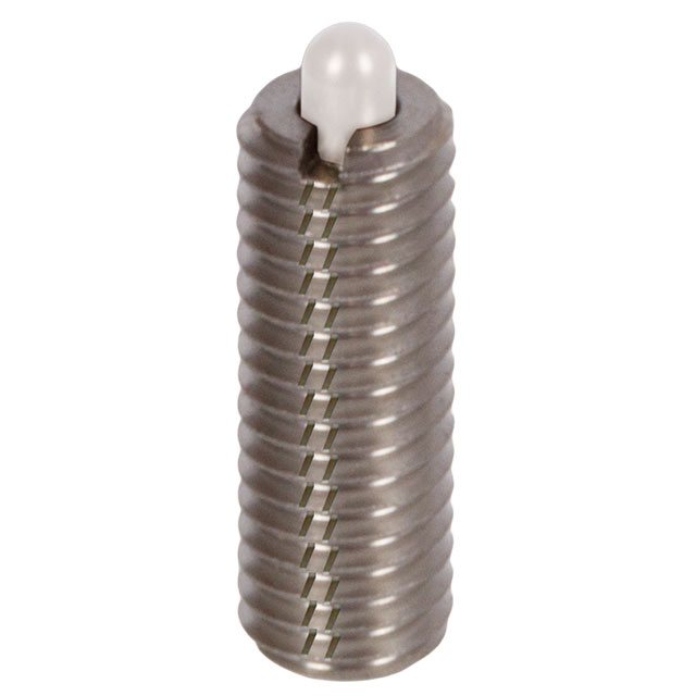 Spring Plungers with Bolt from Plastic, with Internal Hexagon, Strong Spring Tension