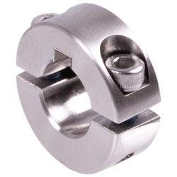 Shaft Collars, Clamp Collars, Double-Split - Type N, Stainless Steel