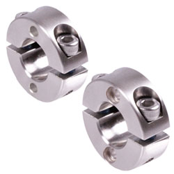 Shaft Collars, Clamp Collars, Double-Split - Type B1 and B2, Stainless Steel