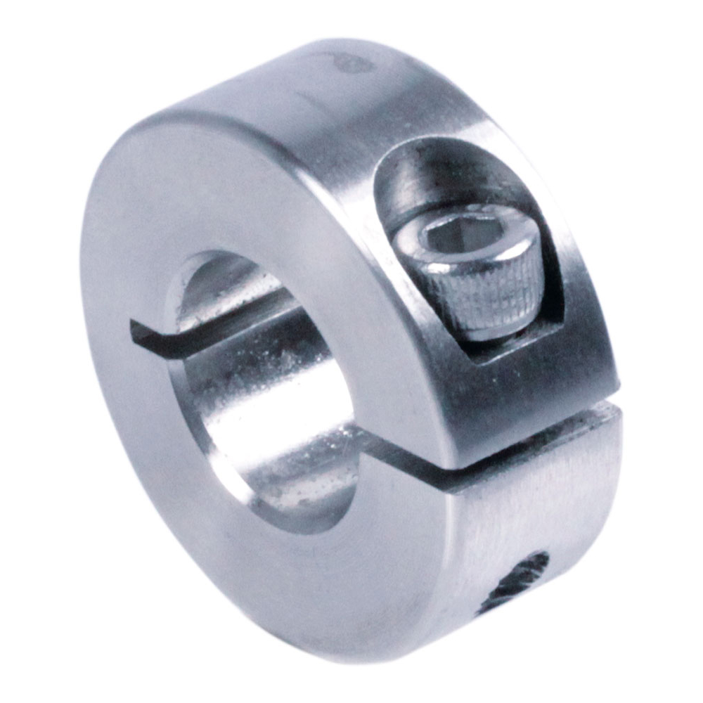 Shaft Collars, Clamp Collars Single-Split, Steel, Zinc-plated