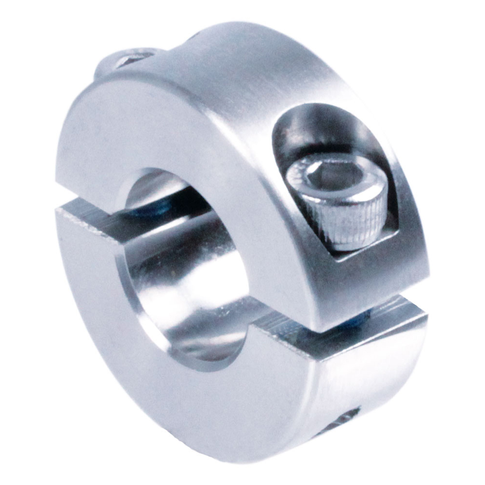 Shaft Collars, Clamp Collars Double-Split, Steel, Zinc-plated