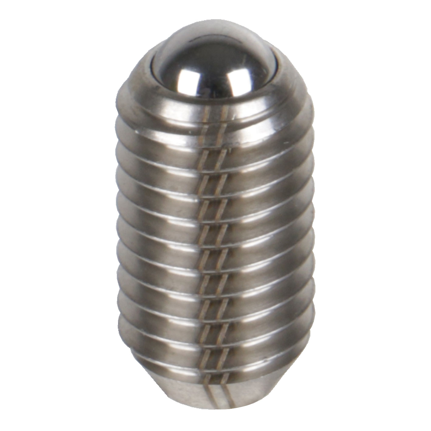 Spring Plungers with moving Ball and Internal Hexagon, Strong Spring Tension, Stainless Steel