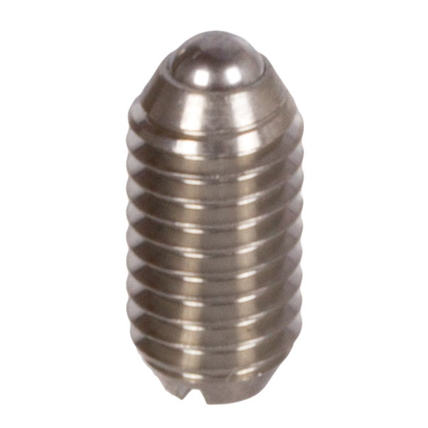 Spring Plungers with Ball and Slot, Stainless Steel