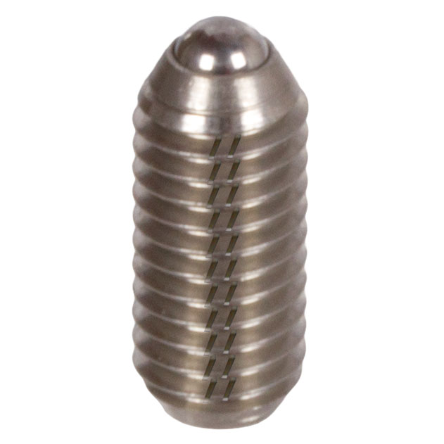 Spring Plungers with Ball and Internal Hexagon, Strong Spring Tension, Stainless Steel