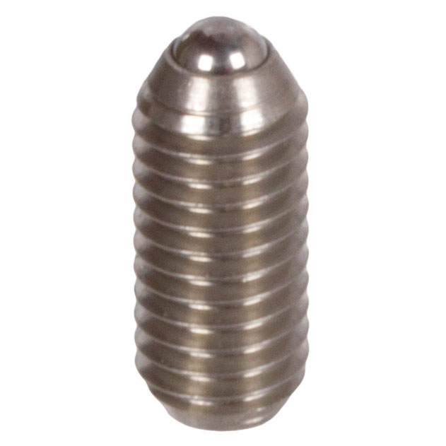 Spring Plungers with Ball and Internal Hexagon, Stainless Steel