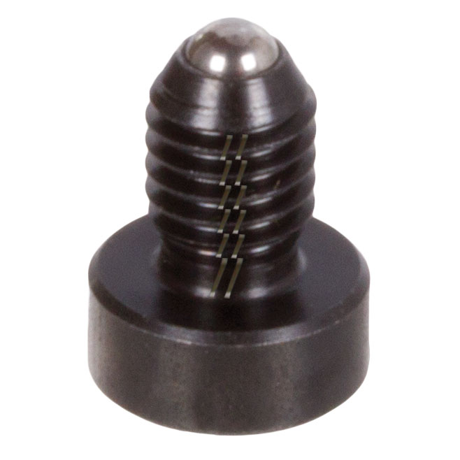 Spring Plungers with Ball and Head, Internal Hexagon, Strong Spring Tension, Type ASV