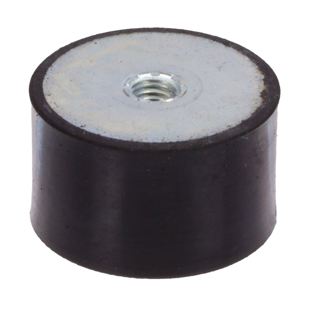 Rubber-Metal Buffers MGI, Steel, Zinc-plated