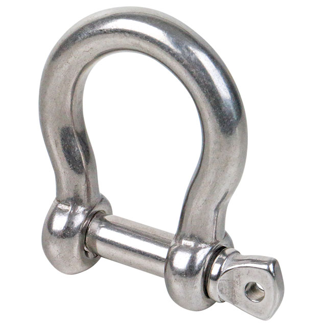 Shackles, Curved, Commercial Version, Stainless Steel