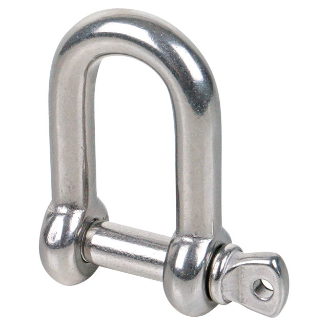 Shackles, Straight, Commercial Version, Stainless Steel