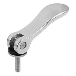 Cam lever with external thread steel (04232)