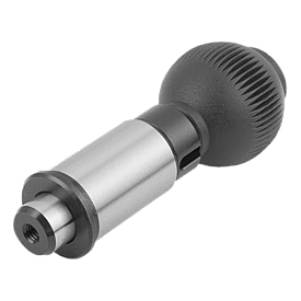 Precision indexing plungers with straight indexing pin, Form A, standard (03186)